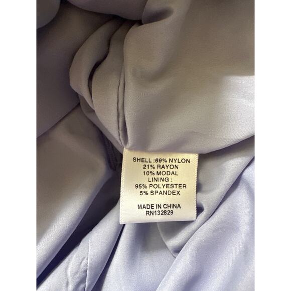 NBD Marvin Lace Mini Dress in Lilac Revolve Ruched HOCO Large Mini Cocktail - Picture 8 of 11